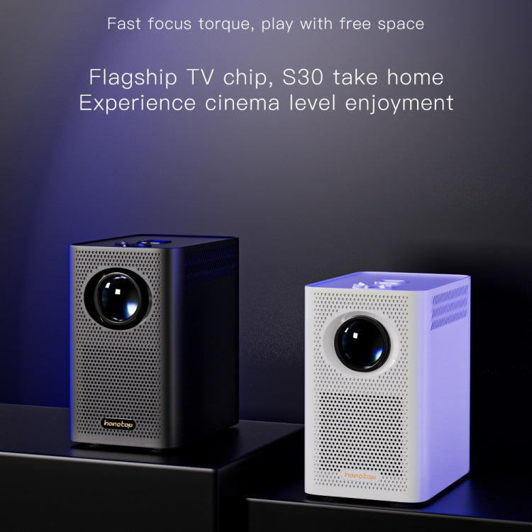 S30 Android System HD Portable WiFi Mobile Projector, Plug Type:EU Plug(Black) - free shipping - PMC TechLife - Order now!