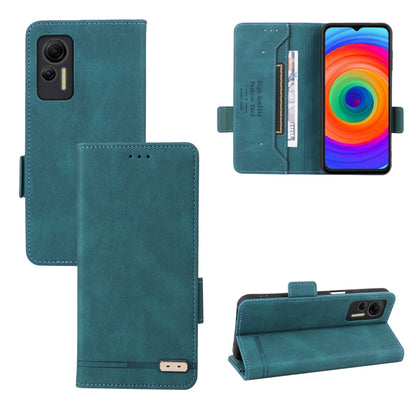 For Ulefone Note 14 Magnetic Clasp Leather Phone Case(Green) - Ulefone Cases by PMC Jewellery | Online Shopping South Africa | PMC Jewellery