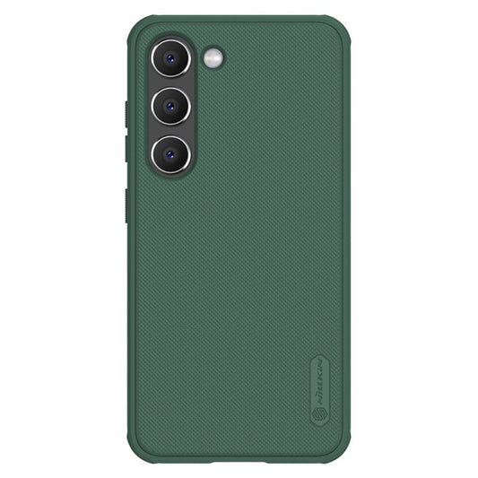 For Samsung Galaxy S23 5G NILLKIN Super Frosted Shield Pro PC + TPU Phone Case(Green) - Galaxy S23 5G Cases by NILLKIN | Online Shopping South Africa | PMC Jewellery