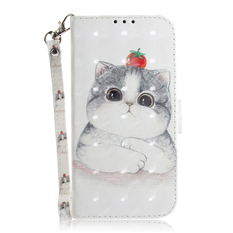 For Samsung Galaxy A54 5G 3D Colored Pattern Flip Leather Phone Case(Cute Cat) - free shipping - PMC TechLife - Order now!