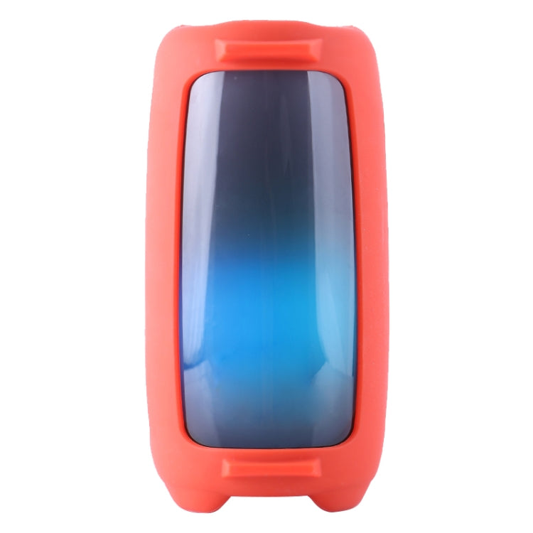 For JBL Pulse 5 Colorful Light Effect Bluetooth Speaker Silicone Case with Shoulder Strap(Red) - Protective Case by PMC TechLife | Online Shopping South Africa | PMC TechLife