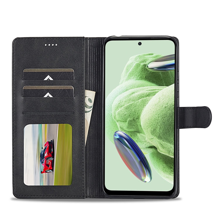 For Xiaomi Redmi Note 12 Pro 5G/Poco X5 Pro LC.IMEEKE Calf Texture Horizontal Flip Leather Case(Black) - free shipping - PMC TechLife - Order now!