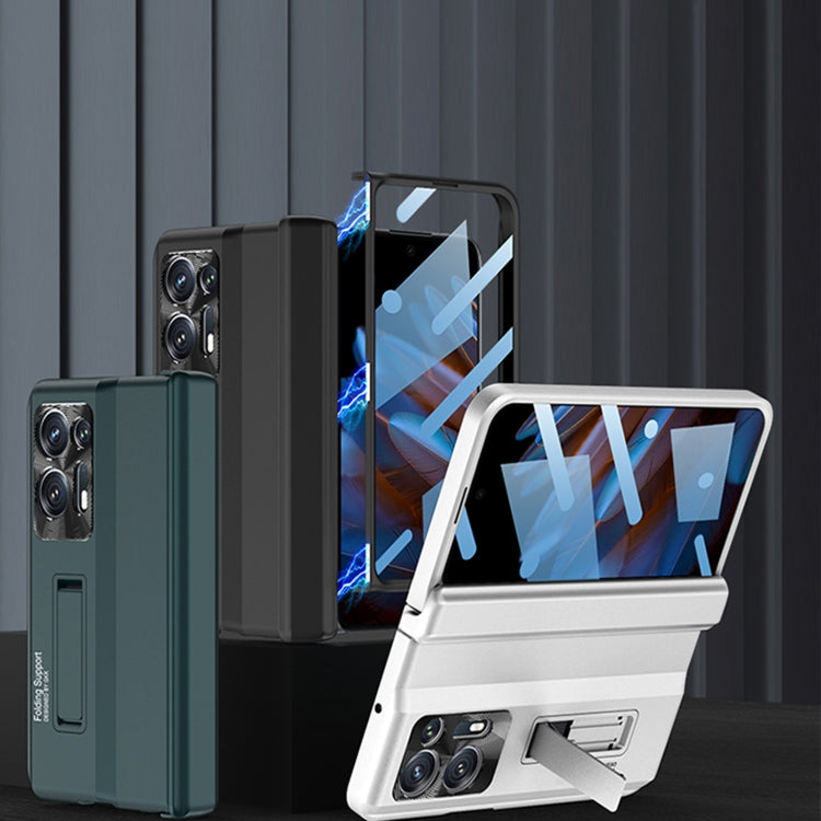 For OPPO Find N2 GKK Fold Magnetic Hinge Full Coverage Phone Case(Silver) - OPPO Cases by GKK | Online Shopping South Africa | PMC TechLife | Buy Now Pay Later Mobicred