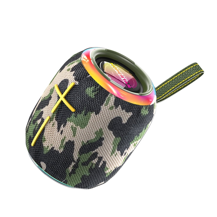 HOPESTAR P35 mini 10W Outdoor IPX7 Waterproof TWS Bluetooth Speaker(Camouflage) - free shipping - PMC TechLife - Order now!