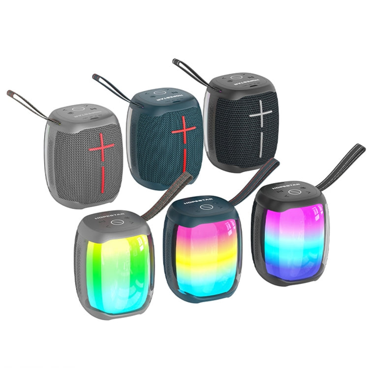 HOPESTAR P50 mini TWS Outdoor RGB Light IPX6 Waterproof Bluetooth Speaker(Grey) - free shipping - PMC TechLife - Order now!