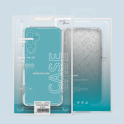 For Samsung Galaxy A54 5G NILLKIN PC + TPU Phone Case(Transparent) - Galaxy Phone Cases by NILLKIN | Online Shopping South Africa | PMC Jewellery | Buy Now Pay Later Mobicred