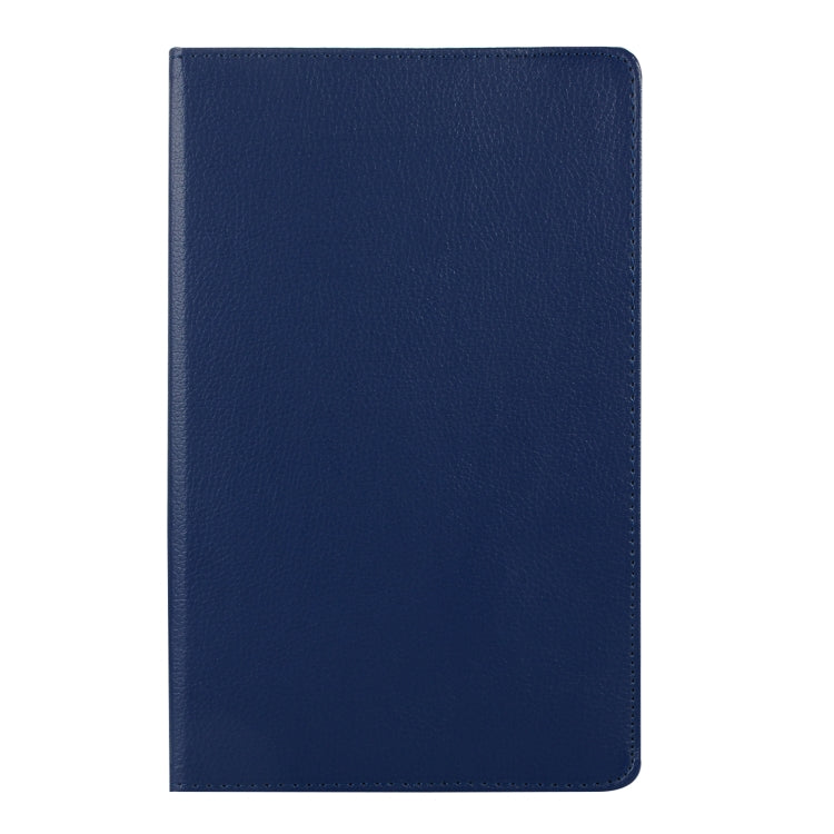 For Huawei Matepad SE 10.4 360 Degree Rotation Litchi Texture Tablet Leather Case(Dark Blue) - Huawei Cases by PMC Jewellery | Online Shopping South Africa | PMC Jewellery