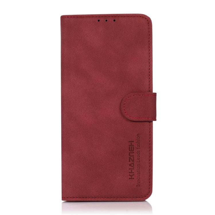For Honor X8a 4G KHAZNEH Matte Texture Leather Phone Case(Red) - free shipping - PMC TechLife - Order now!