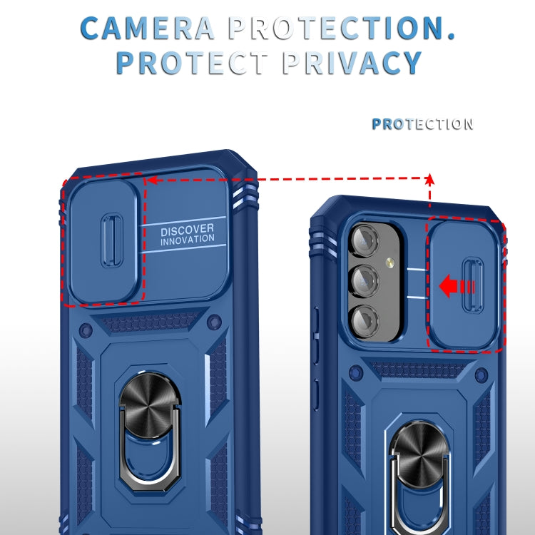 For Samsung Galaxy A54 5G Sliding Camshield TPU + PC Phone Case(Blue) - free shipping - PMC TechLife - Order now!