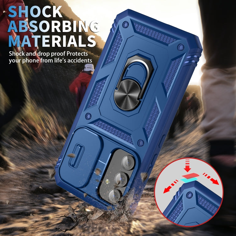 For Samsung Galaxy A54 5G Sliding Camshield TPU + PC Phone Case(Blue) - free shipping - PMC TechLife - Order now!