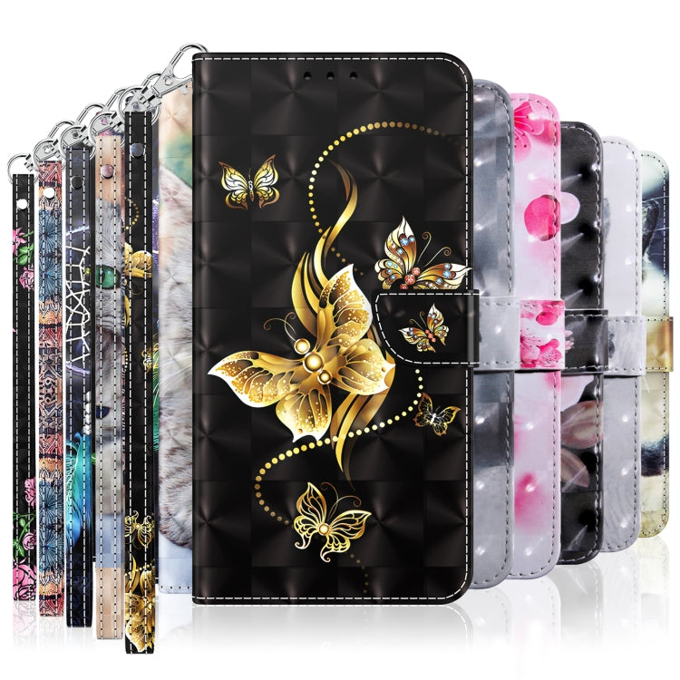 For Samsung Galaxy A34 3D Painted Leather Phone Case(Pink Flower) - free shipping - PMC TechLife - Order now!