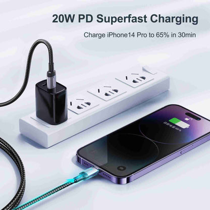 JOYROOM S-CL020A10 Extraordinary Series 20W USB-C / Type-C to 8 Pin Fast Charging Data Cable, Cable Length:1.2m(White) - 2 in 1 Cable by JOYROOM | Online Shopping South Africa | PMC Jewellery