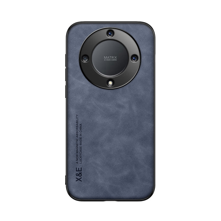 For Honor X9a Lamba Skin Feel Magnetic Leather Phone Case(Blue) - free shipping - PMC TechLife - Order now!