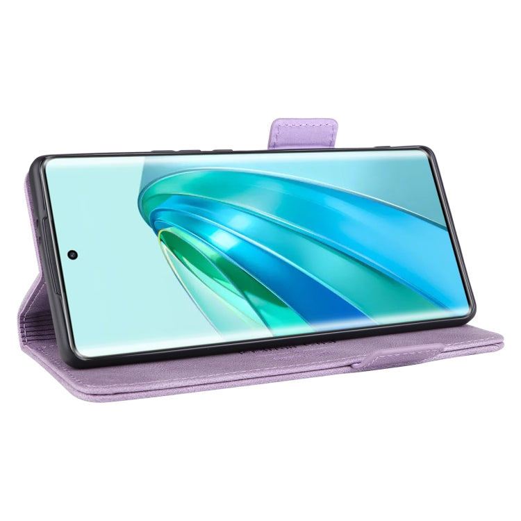 For Honor X9a 5G / Magic5 Lite Magnetic Clasp Flip Leather Phone Case(Purple) - free shipping - PMC TechLife - Order now!