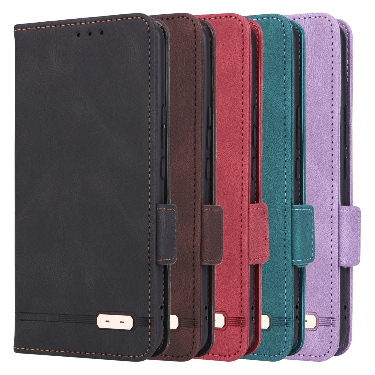 For Honor X9a 5G / Magic5 Lite Magnetic Clasp Flip Leather Phone Case(Purple) - free shipping - PMC TechLife - Order now!