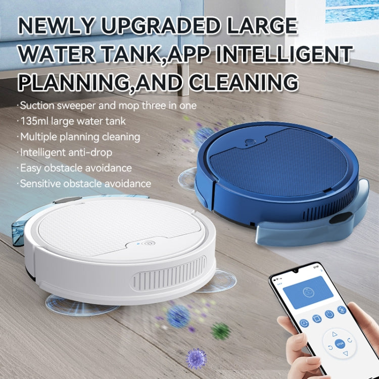 BOWAI OB8s Max Household Intelligent Path Charging Sweeping Robot(Blue) - Robot Vacuum Cleaner by PMC Jewellery | Online Shopping South Africa | PMC Jewellery