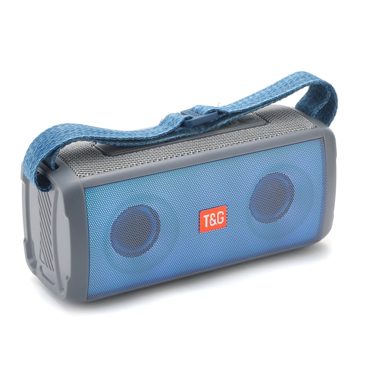 T&G TG345 Portable Outdoor Color LED Wireless Bluetooth Speaker(Gray) - Desktop Speaker by T&G | Online Shopping South Africa | PMC Jewellery | Buy Now Pay Later Mobicred