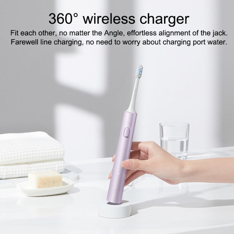 Original Xiaomi Mijia Sonic Electric Toothbrush T302(Purple) - Toothbrushes by Xiaomi | Online Shopping South Africa | PMC Jewellery | Buy Now Pay Later Mobicred