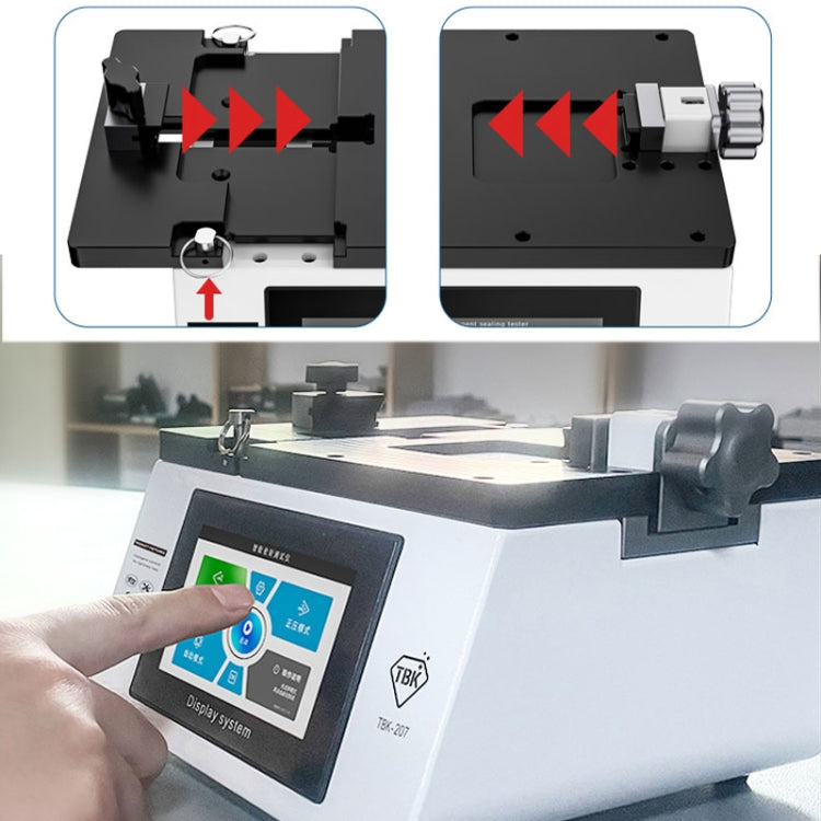 TBK-207 Portable Intelligent Air Tightness Detector Built-in Vacuum Pump(US Plug) - free shipping - PMC TechLife - Order now!