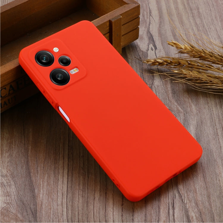 For Xiaomi Redmi Note 12 Pro Speed/Poco X5 Pro Pure Color Liquid Silicone Shockproof Phone Case(Red) - free shipping - PMC TechLife - Order now!