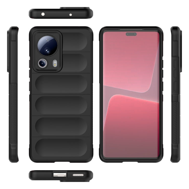 For Xiaomi 13 Lite Magic Shield TPU + Flannel Phone Case(Wine Red) - free shipping - PMC TechLife - Order now!