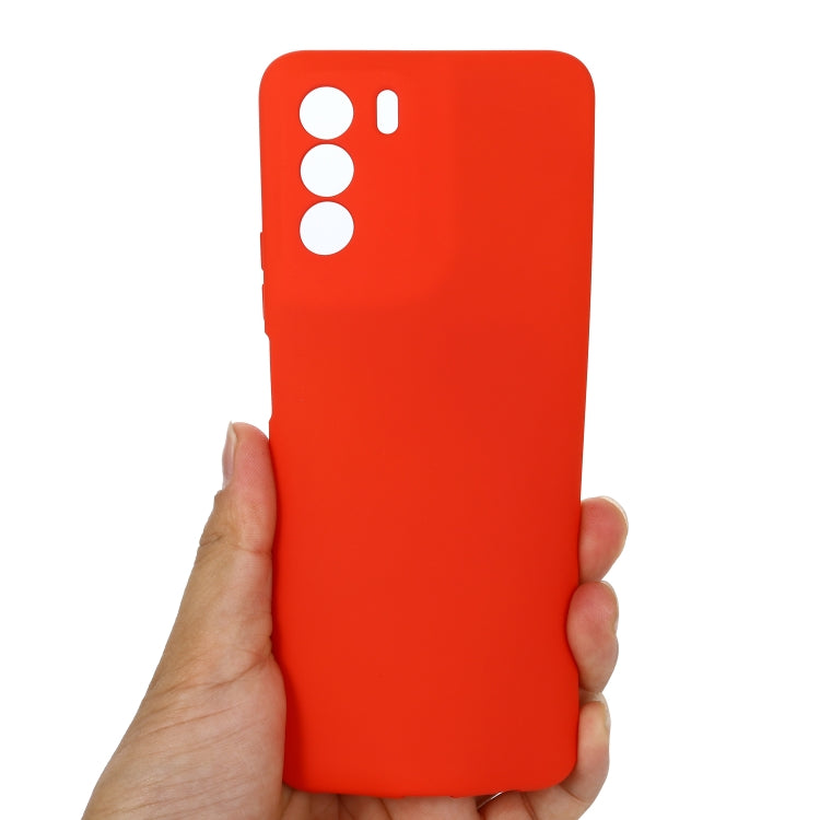 For Infinix Zero 5G 2023 Pure Color Liquid Silicone Shockproof Phone Case(Red) - Infinix Cases by PMC Jewellery | Online Shopping South Africa | PMC Jewellery