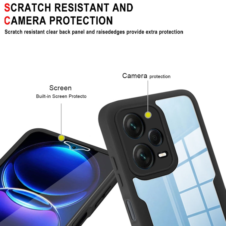 For Xiaomi Redmi Note 12 Pro 5G / Poco X5 Pro Acrylic + TPU 360 Degrees Full Coverage Phone Case(Purple) - free shipping - PMC TechLife - Order now!