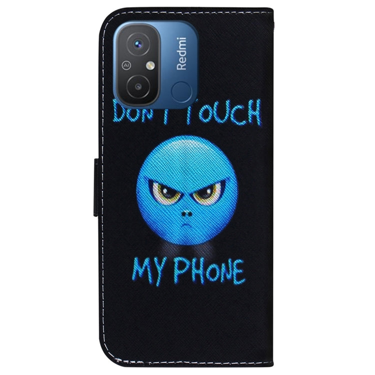 For Xiaomi Redmi 12C / 11A Coloured Drawing Flip Leather Phone Case(Anger) - free shipping - PMC TechLife - Order now!