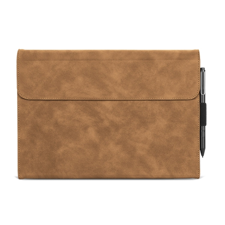 For Microsoft Surface Go 3 / 2 / 1 Sheepskin All-Inclusive Shockproof Protective Case(Brown) - free shipping - PMC TechLife - Order now!