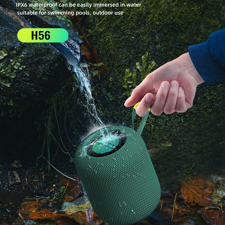 HOPESTAR H56 IPX6 Waterproof 10W TWS Subwoofer Light Bluetooth Speaker(Purple) - Waterproof Speaker by HOPESTAR | Online Shopping South Africa | PMC Jewellery | Buy Now Pay Later Mobicred