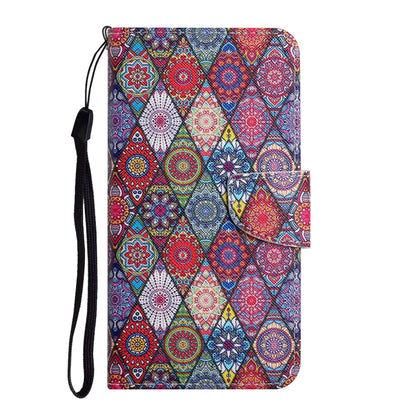 For Xiaomi Redmi 12C Colored Drawing Pattern Flip Leather Phone Case(Diamond Kaleidoscope) - Xiaomi Cases by PMC Jewellery | Online Shopping South Africa | PMC Jewellery