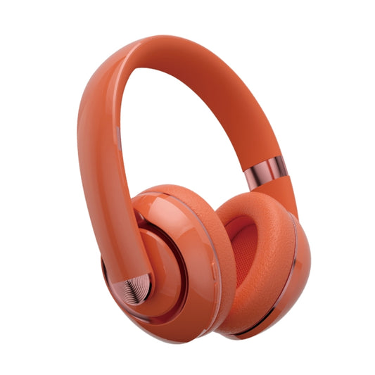 KE22 Folded Noise Reduction Wireless Bluetooth Headphones(Orange) - Headset & Headphone by PMC Jewellery | Online Shopping South Africa | PMC Jewellery