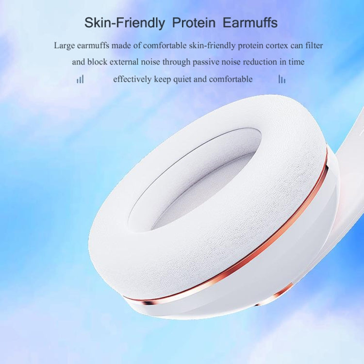 KE22 Folded Noise Reduction Wireless Bluetooth Headphones(Orange) - Headset & Headphone by PMC TechLife | Online Shopping South Africa | PMC TechLife