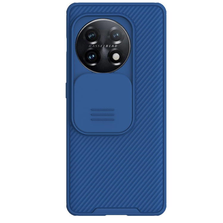 For OnePlus 11 NILLKIN CamShield Pro Series PC Full Coverage Phone Case(Blue) - OnePlus Cases by NILLKIN | Online Shopping South Africa | PMC Jewellery