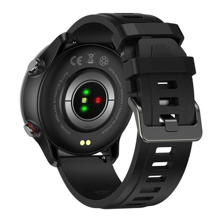 Zeblaze Stratos 2 Lite 1.32 inch IPS Screen 5 ATM Waterproof GPS Smart Watch, Support Heart Rate Monitoring / Sports Mode(Black) - Smart Watches by Zeblaze | Online Shopping South Africa | PMC Jewellery | Buy Now Pay Later Mobicred