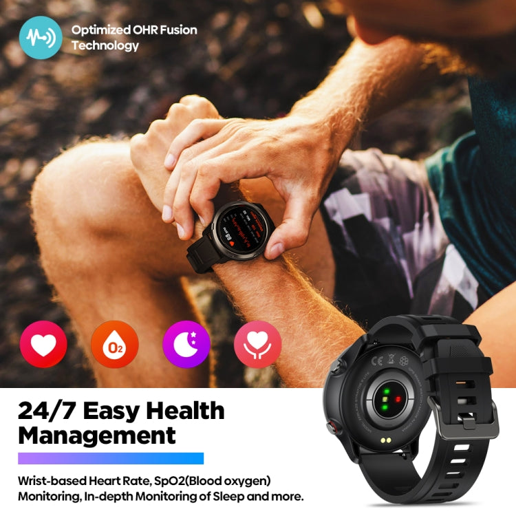 Zeblaze Stratos 2 Lite 1.32 inch IPS Screen 5 ATM Waterproof GPS Smart Watch, Support Heart Rate Monitoring / Sports Mode(Black) - Smart Watches by Zeblaze | Online Shopping South Africa | PMC Jewellery | Buy Now Pay Later Mobicred