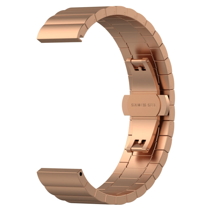 For Honor Watch GS 3i One Bead Steel Watch Band(Rose Gold) -  by PMC Jewellery | Online Shopping South Africa | PMC Jewellery