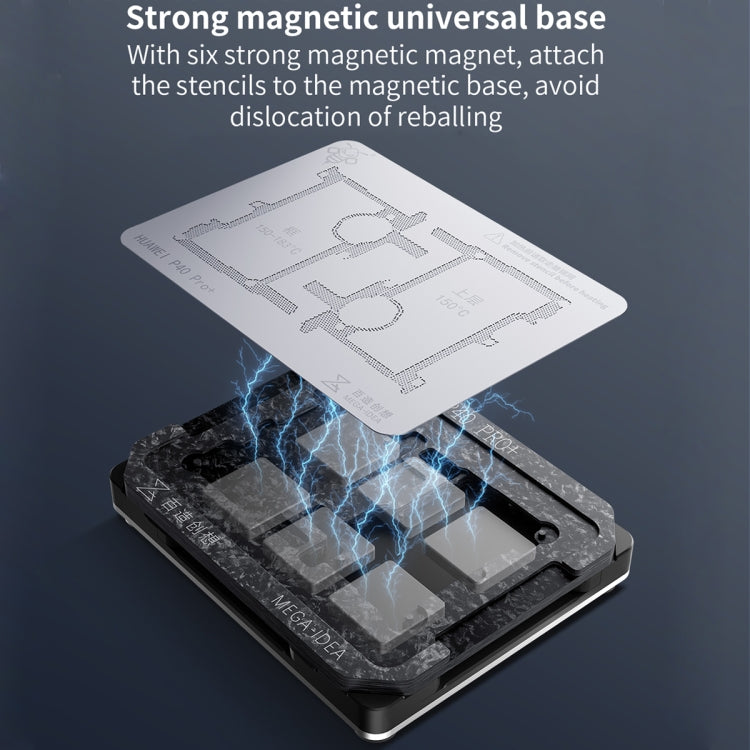 For Xiaomi 12 Pro Qianli Mega-idea Multi-functional Middle Frame Positioning BGA Reballing Platform - Repair Platform by QIANLI | Online Shopping South Africa | PMC TechLife | Buy Now Pay Later Mobicred