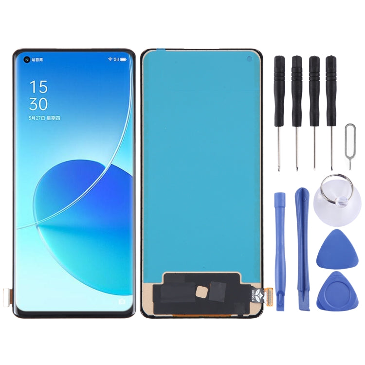 TFT LCD Screen For OPPO Reno6 Pro 5G with Digitizer Full Assembly, Not Supporting Fingerprint Identification - LCD Screen by PMC TechLife | Online Shopping South Africa | PMC TechLife