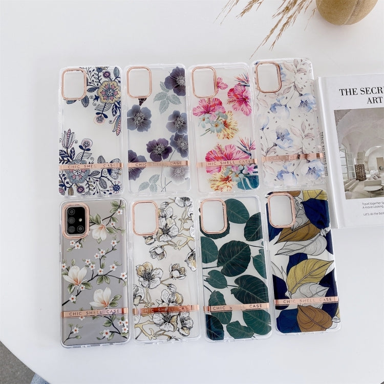 For Samsung Galaxy A34 5G High Translucent Electroplating Flower Pattern TPU + PC Phone Case(Cherry Blossoms) - free shipping - PMC TechLife - Order now!