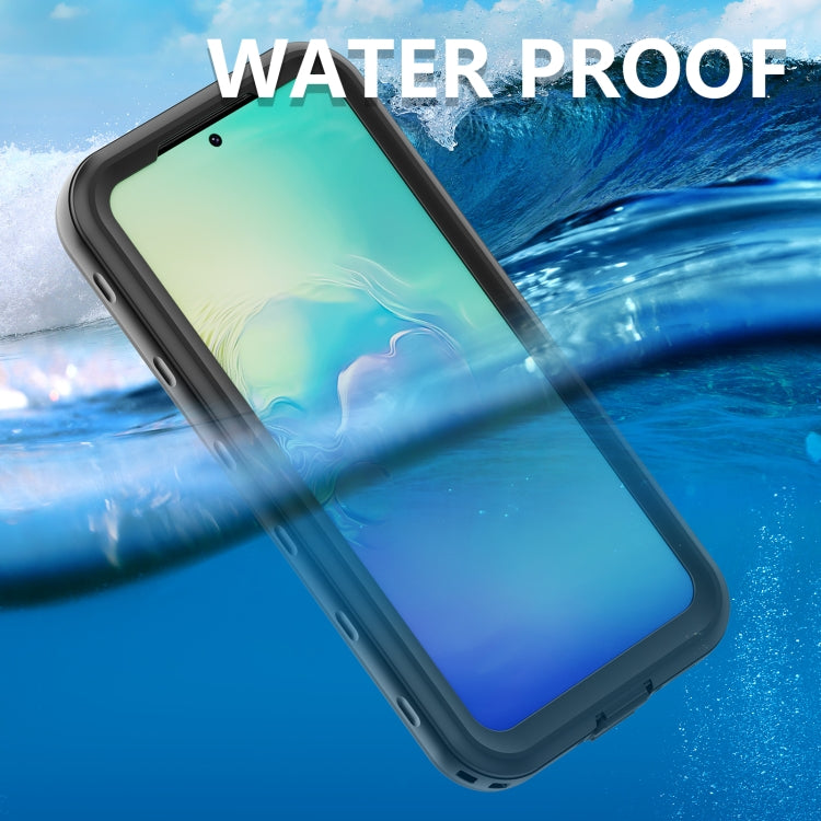 For Samsung Galaxy A54 5G RedPepper Transparent Dot Shockproof Waterproof PC + TPU Phone Case(Black) - free shipping - PMC TechLife - Order now!