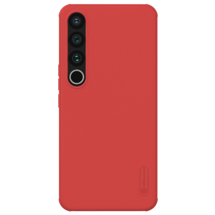 For Meizu 20 Pro NILLKIN Frosted Shield Pro PC + TPU Phone Case(Red) - Meizu by NILLKIN | Online Shopping South Africa | PMC Jewellery