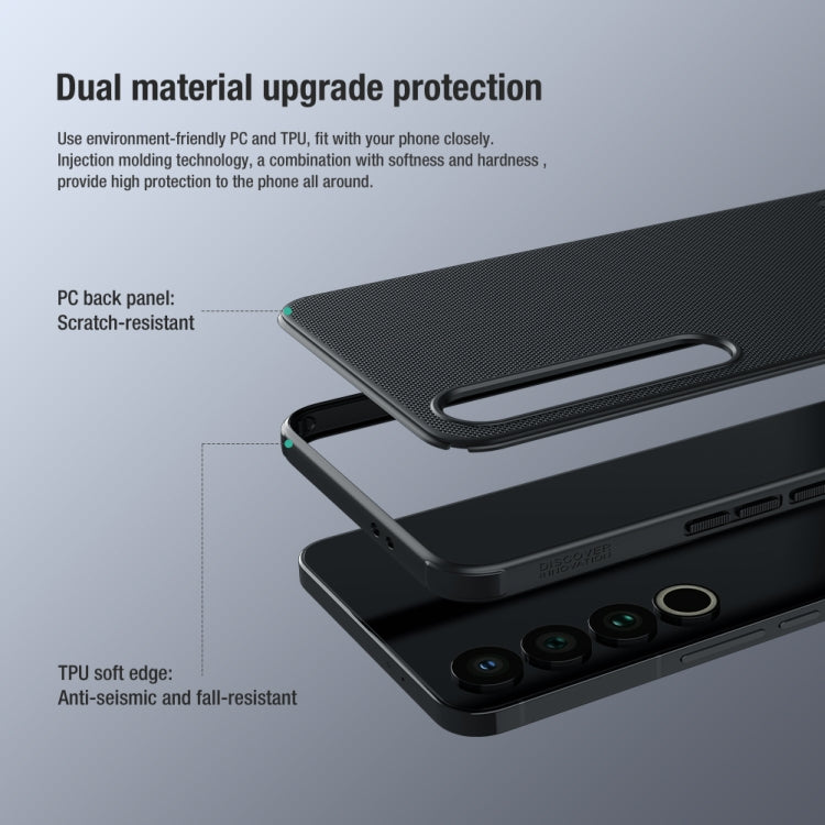For Meizu 20 Pro NILLKIN Frosted Shield Pro PC + TPU Phone Case(Red) - free shipping - PMC TechLife - Order now!