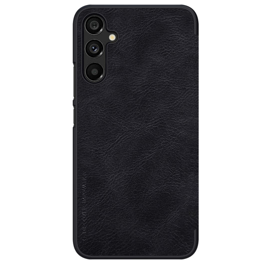 For Samsung Galaxy A34 5G NILLKIN QIN Series Crazy Horse Texture Leather Case(Black) - Galaxy Phone Cases by NILLKIN | Online Shopping South Africa | PMC Jewellery