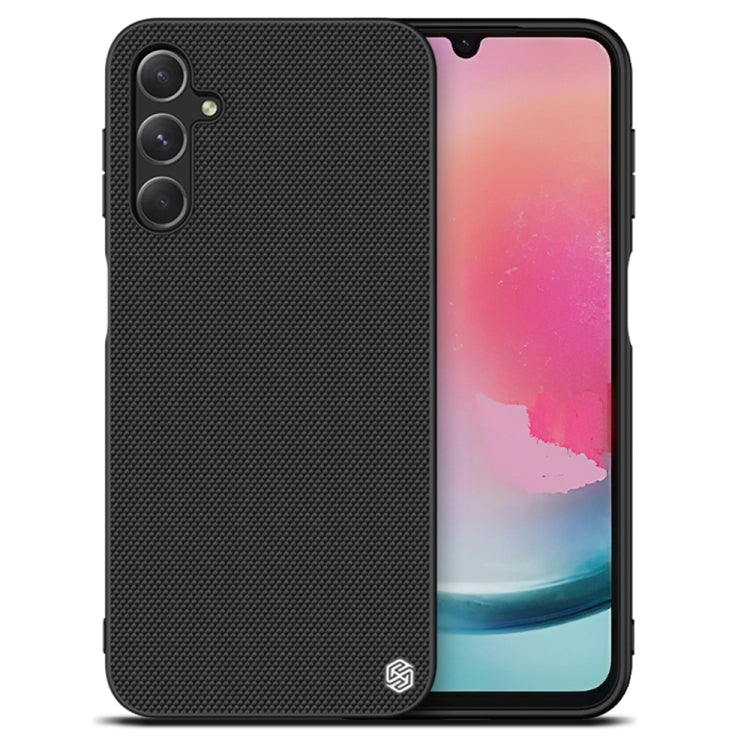 For Samsung Galaxy A24 NILLKIN Shockproof TPU + PC Textured Phone Case(Black) - Galaxy Phone Cases by NILLKIN | Online Shopping South Africa | PMC Jewellery