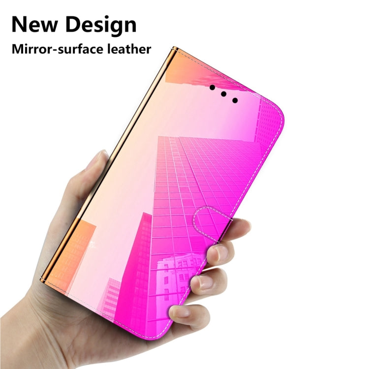 For Samsung Galaxy M14 Imitated Mirror Surface Leather Phone Case(Gradient Color) - free shipping - PMC TechLife - Order now!