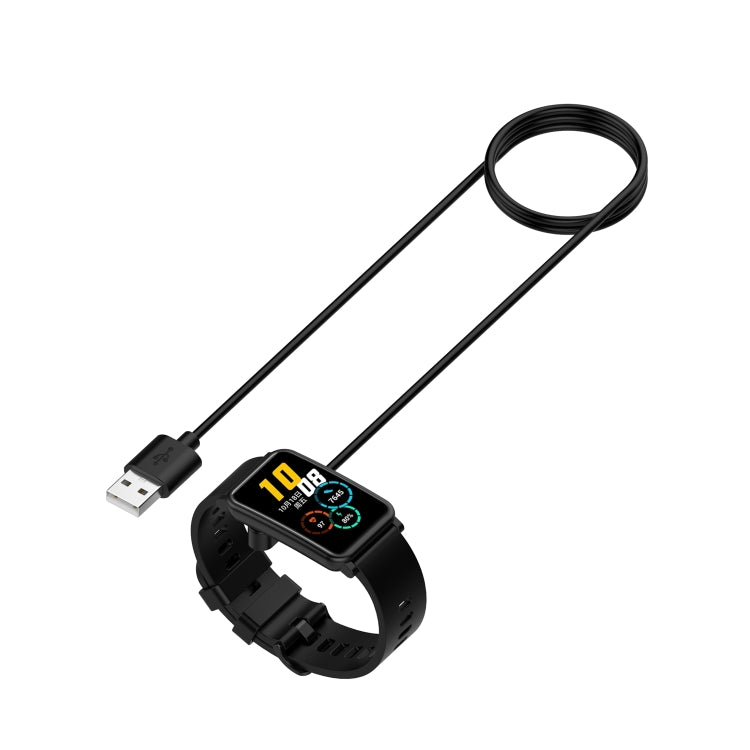 For Huawei Band 8 Smart Watch USB Charging Cable With Chip Protection(Black) - Smart Wear by PMC Jewellery | Online Shopping South Africa | PMC Jewellery