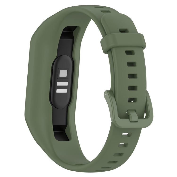 For Keep Band B2 Solid Color Integrated Silicone Watch Band(Army Green) - Smart Wear by PMC Jewellery | Online Shopping South Africa | PMC Jewellery