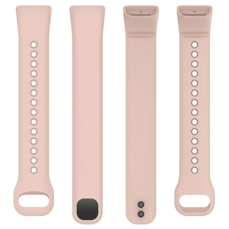 For Mambo Band 5 / 5S Solid Color Silicone Replacement Watch Band(Light Pink) - Smart Wear by PMC Jewellery | Online Shopping South Africa | PMC Jewellery