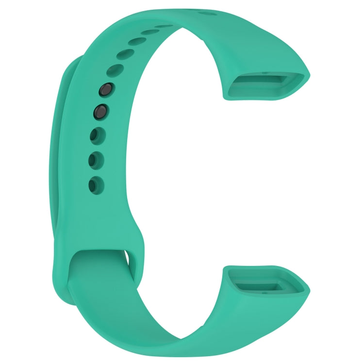 For Mambo Band 5 / 5S Solid Color Silicone Replacement Watch Band(Teal) - Smart Wear by PMC Jewellery | Online Shopping South Africa | PMC Jewellery